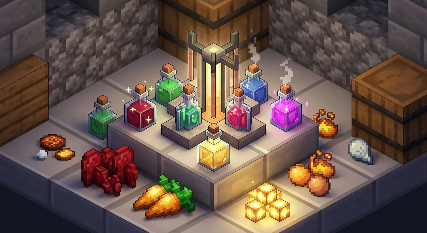 minecraft药水酿造